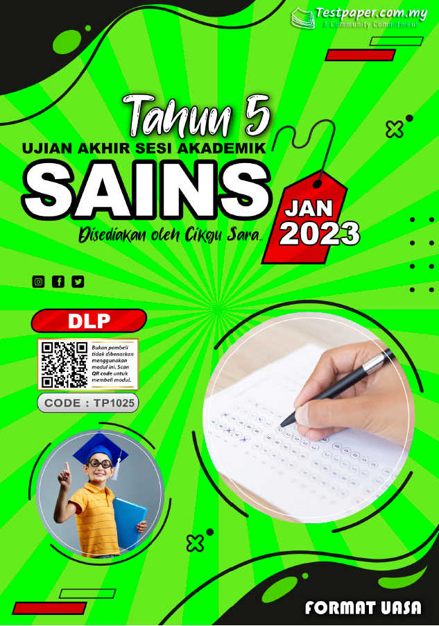 Set Kertas Ujian Akhir Sesi Akademik Uasa Sains Tahun Dwibahasa 54810