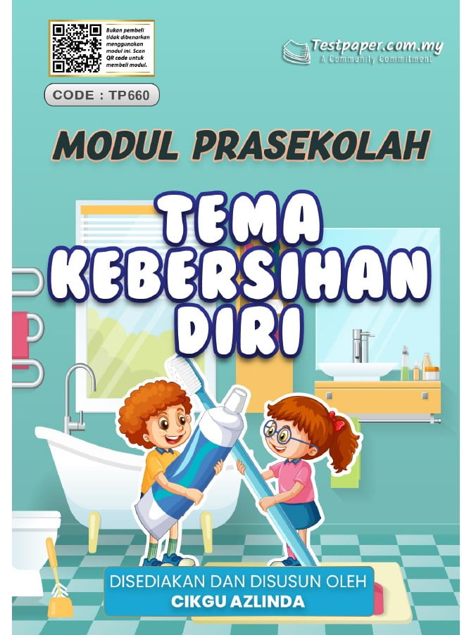 LEMBARAN KERJA PRASEKOLAH TEMA KEBERSIHAN DIRI Cikgu Info