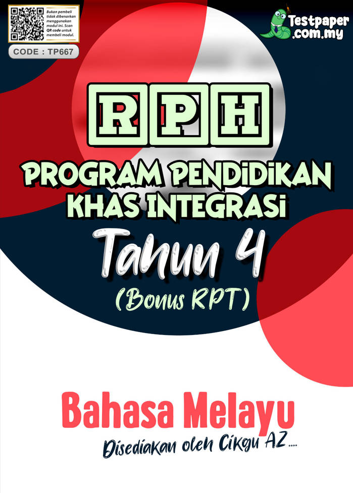 Rph Dan Rpt Program Pendidikan Khas Integrasi Bahasa Melayu Tahun