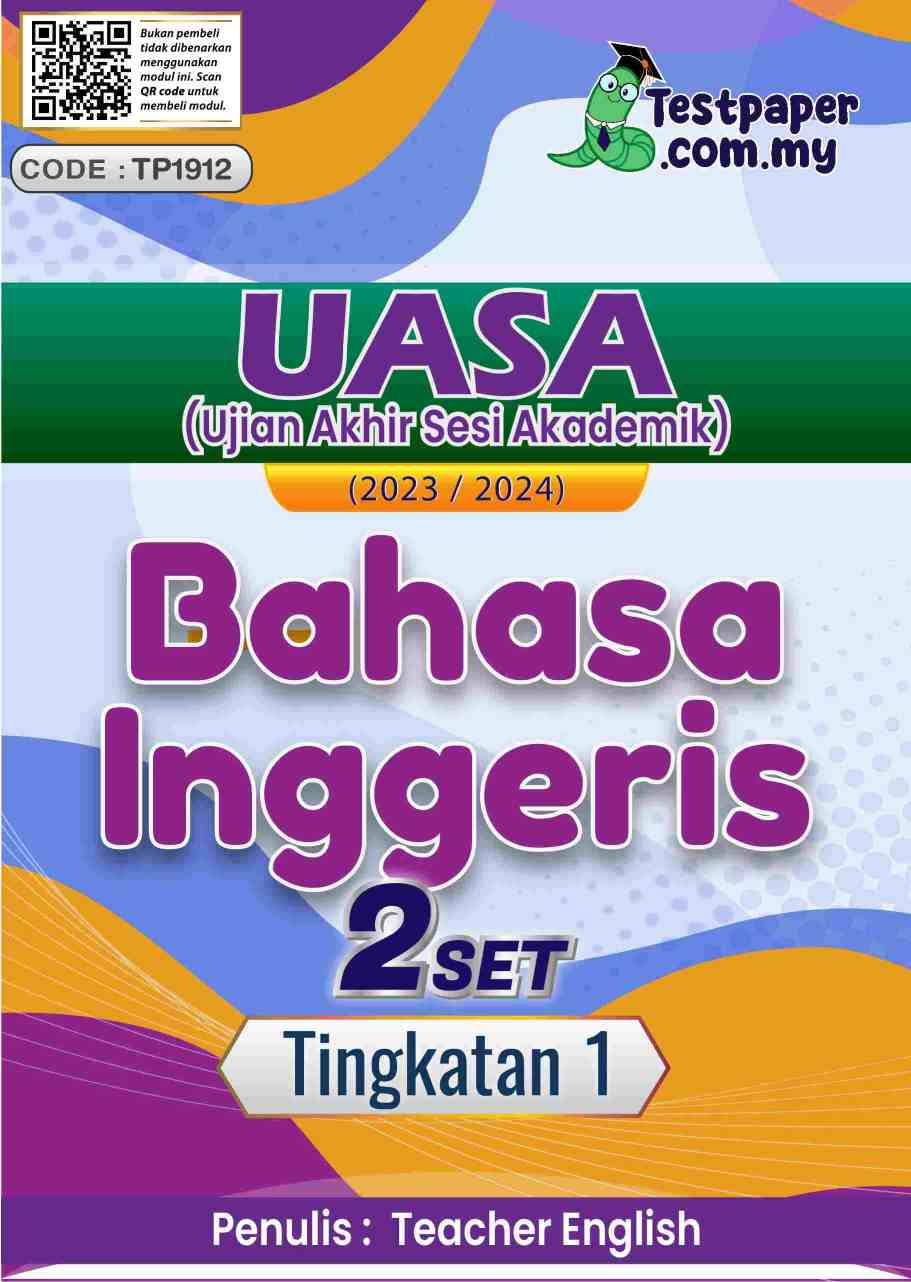 2 Set Ujian Akhir Sesi Akademik Bahasa Inggeris Tingkatan 1 Uasa Sesi 2023 2024 Cikguinfo 6105