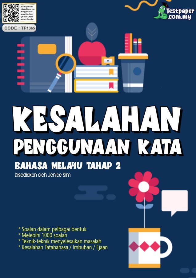 BAHASA MELAYU TAHAP 2 - LATIH TUBI KESALAHAN PENGGUNAAN KATA - Cikgu.Info