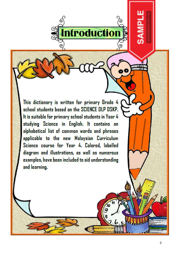 MODULE GRADE 4 ILLUSTRATED SCIENCE DICTIONARY - Cikgu.Info