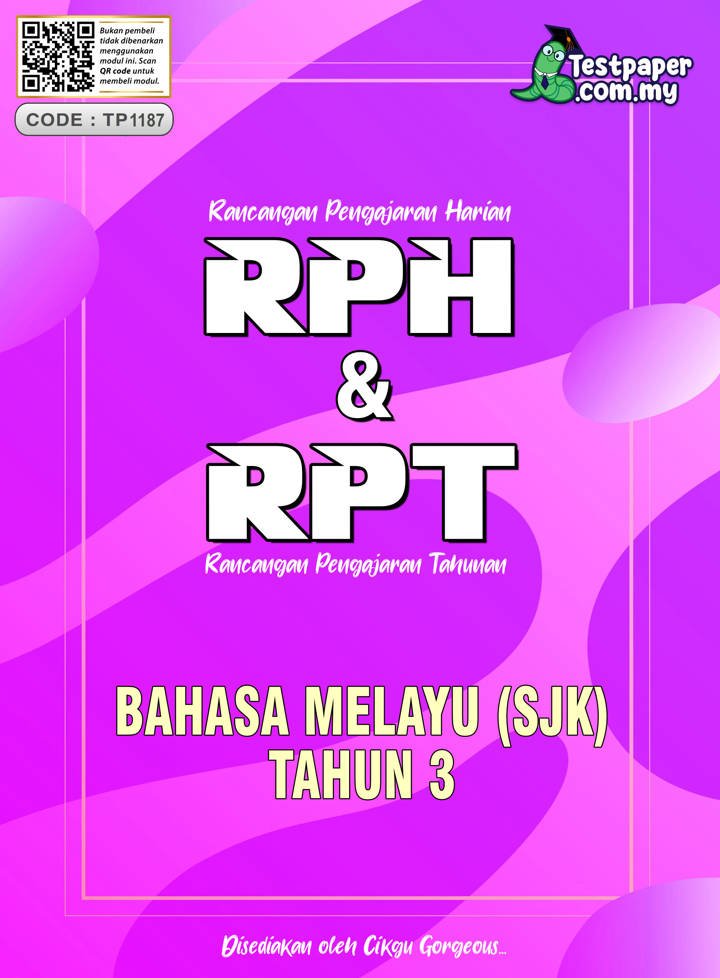 Rph Dan Rpt 2023 Bahasa Melayu Sjk Tahun 3 Cikguinfo 0591