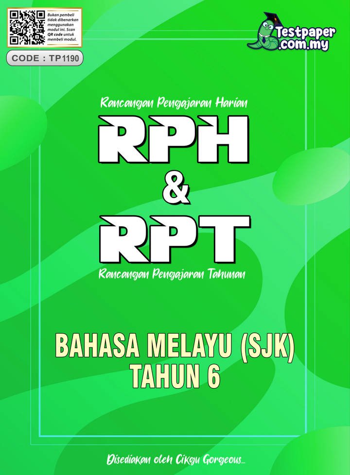 RPH DAN RPT 2023 - BAHASA MELAYU SJK TAHUN 6 - Cikgu.Info