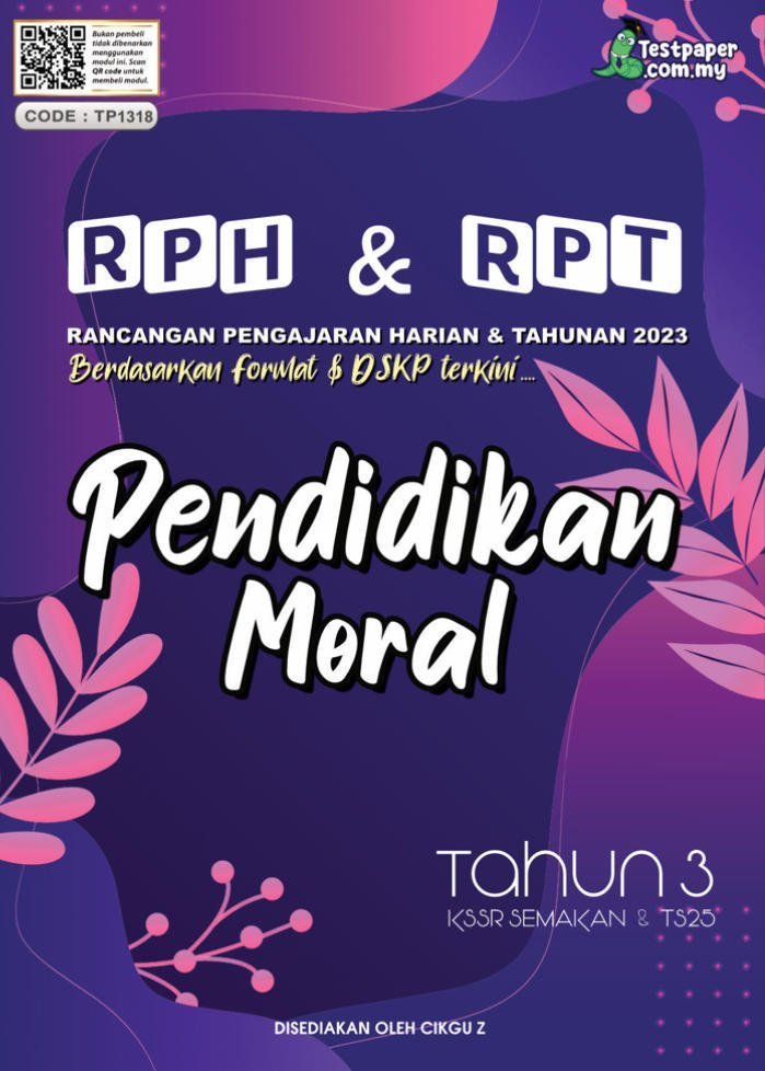 RPH DAN RPT 2023 - PENDIDIKAN MORAL TAHUN 3 - Cikgu.Info