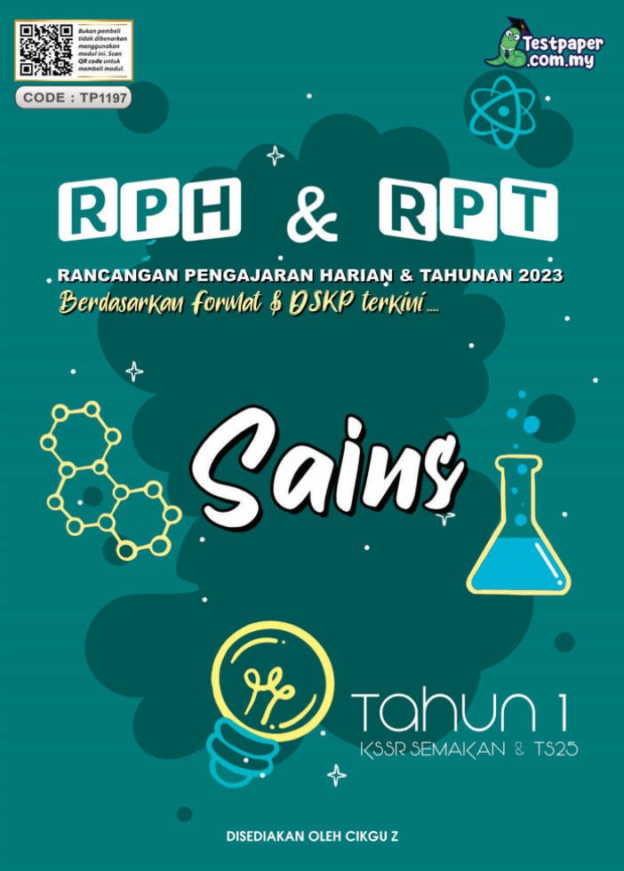 RPH DAN RPT 2023 - SAINS TAHUN 1 - Cikgu.Info