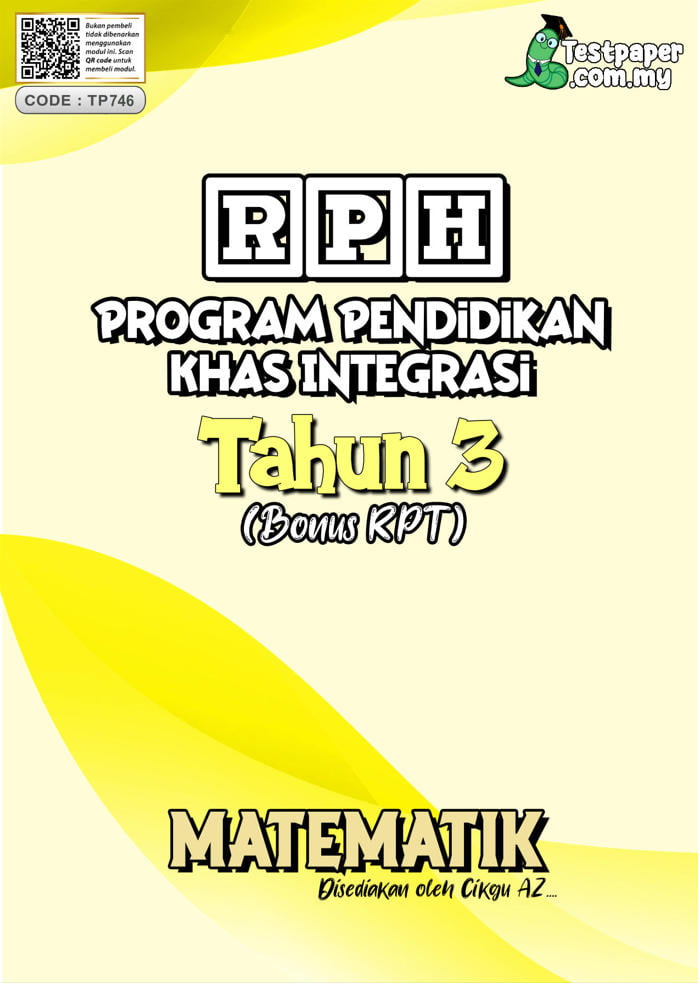 RPH DAN RPT - PROGRAM PENDIDIKAN KHAS INTEGRASI MATEMATIK TAHUN 3 (TS25 ...