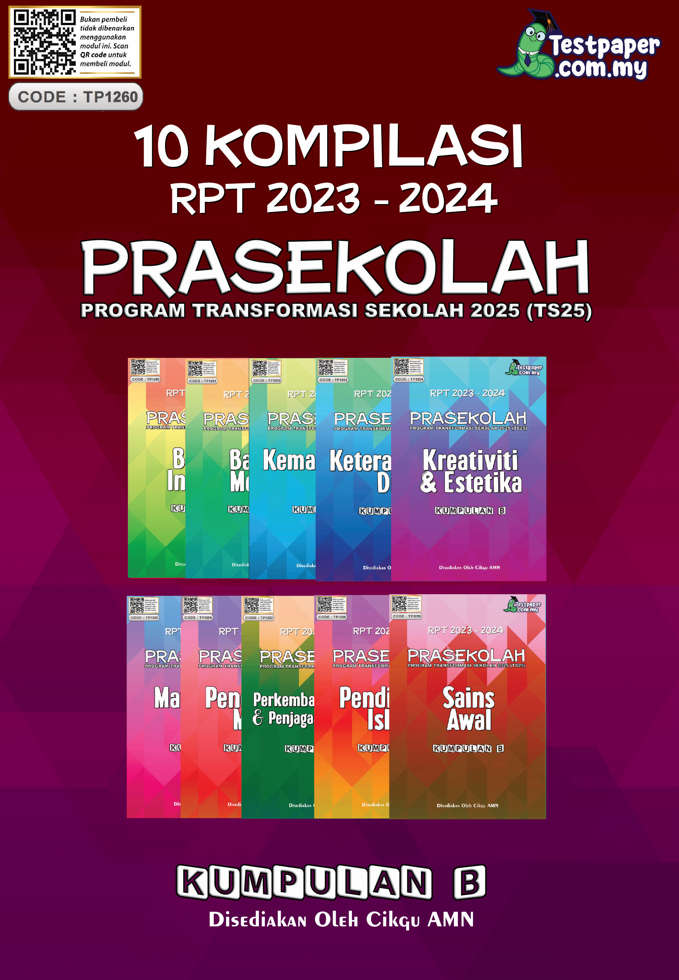 RPT PRASEKOLAH 2023 - KOMPILASI 10 RANCANGAN PENGAJARAN TAHUNAN (RPT ...